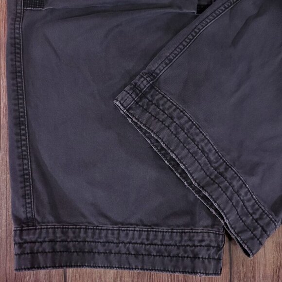 *READ* Abercrombie & Fitch Baggy Pants Mens Size 34X29(30) Cargo Utility Gray - Picture 7 of 15
